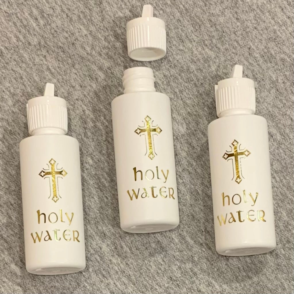 Holy Water Bottle Set — 3 Pack